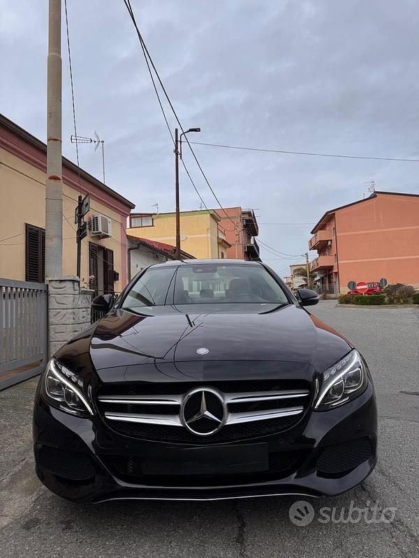 Usata Mercedes C220 2018 Nero Berlina