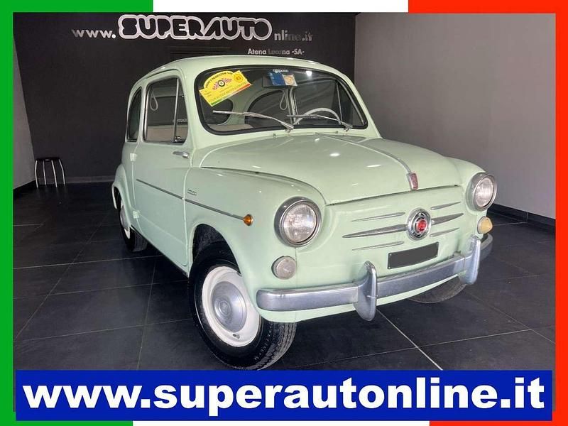 Usata Fiat 600D 33 CV (24 kW) 1962 Verde Utilitaria