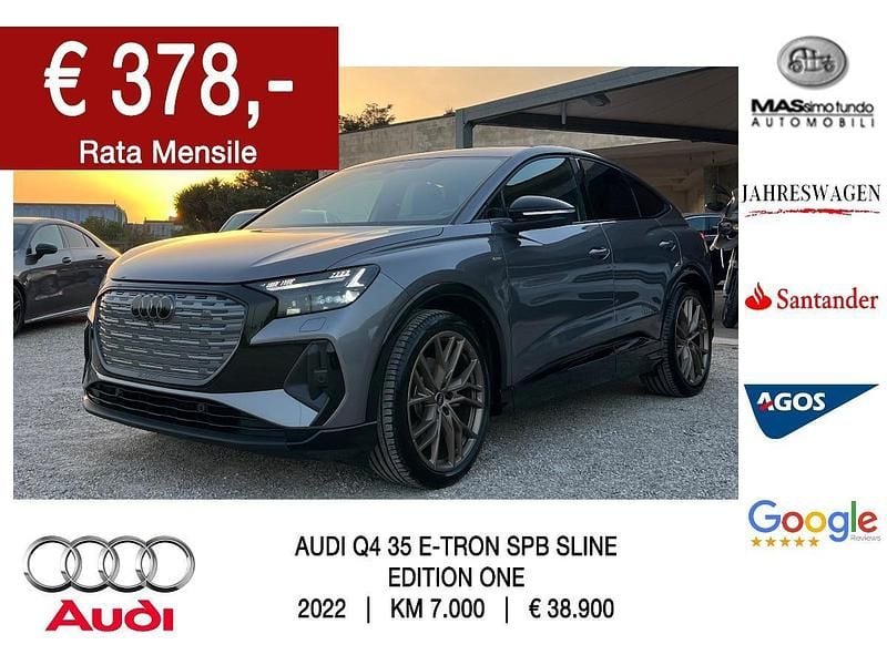 Usata Audi Q4 Sportback e-tron Edition .1 124 kW (169 CV) 2022 Grigio SUV