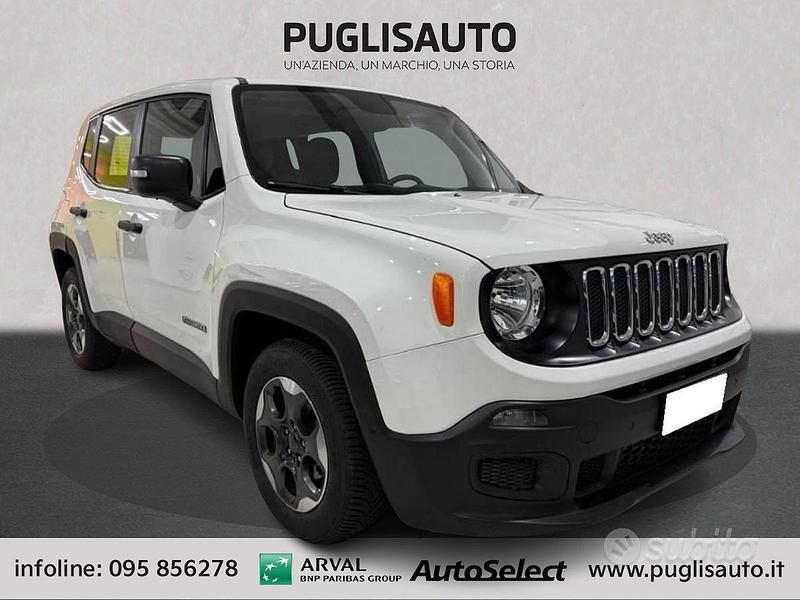 Bianco Usata 2018 Jeep Renegade Sport SUV | 16.900 € (Buon prezzo) - Immagine 1/4