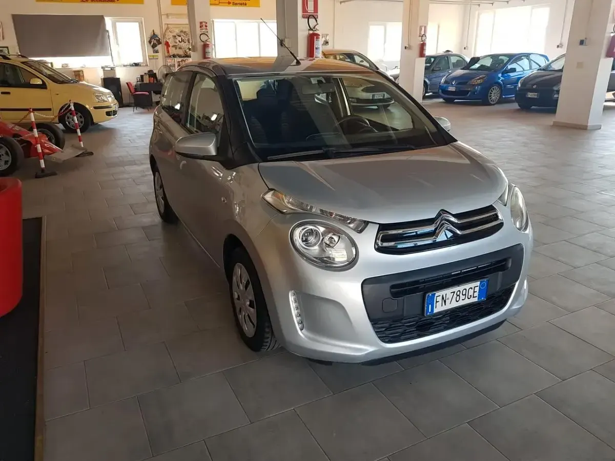 Usata Citroën C1 Shine 69 CV (50 kW) 2018 Argento Utilitaria