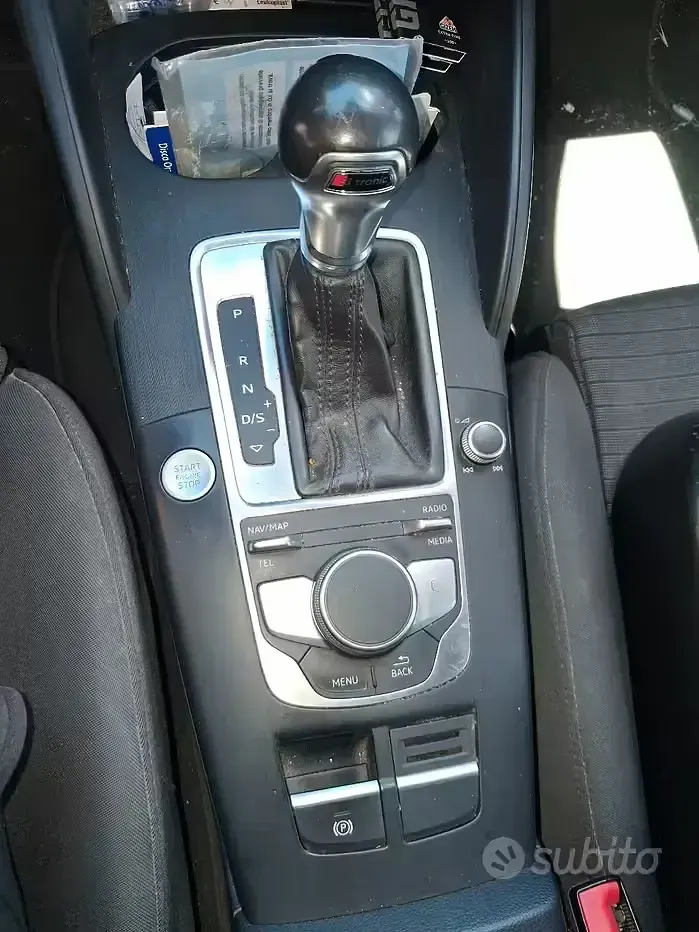 Usata Audi A3 116 CV (85 kW) 2018 Blu Berlina