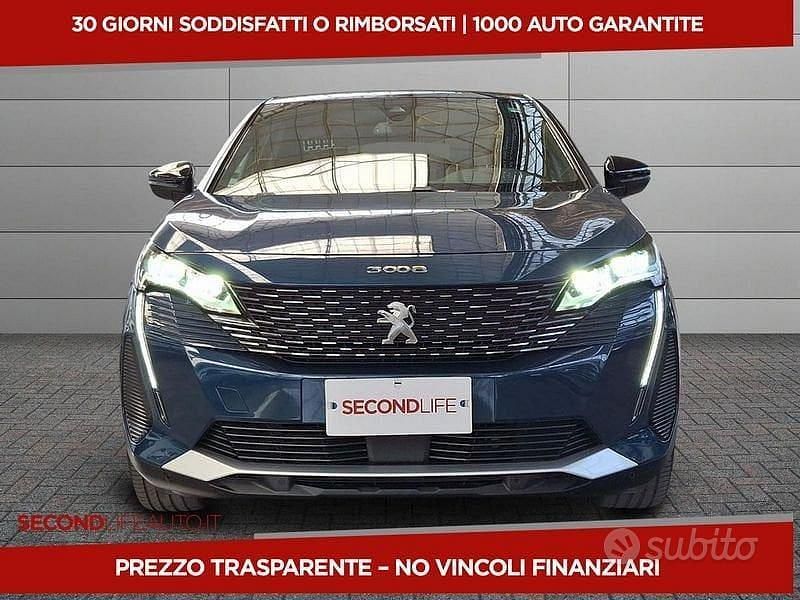 Usata Peugeot 3008 Allure 131 CV (96 kW) 2023 Blu SUV