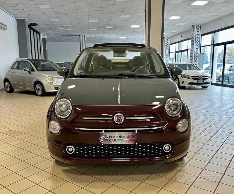 Usata Fiat 500C Collezione 69 CV (50 kW) 2018 Grigio Cabrio