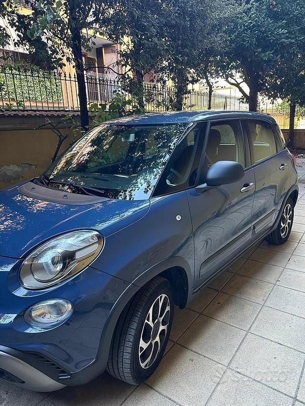 Usata Fiat 500L Cross 95 CV (69 kW) 2019 Blu Monovolume