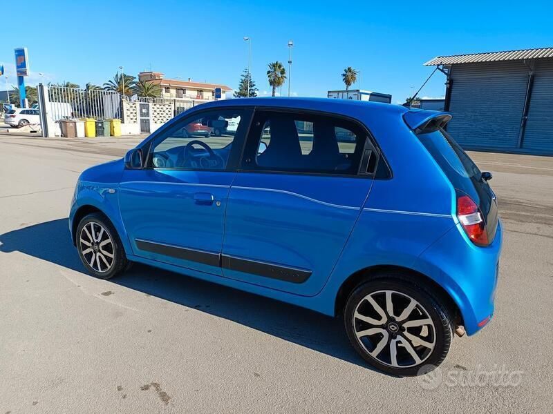 Usata Renault Twingo SE 74 CV (54 kW) 2014 Blu Utilitaria