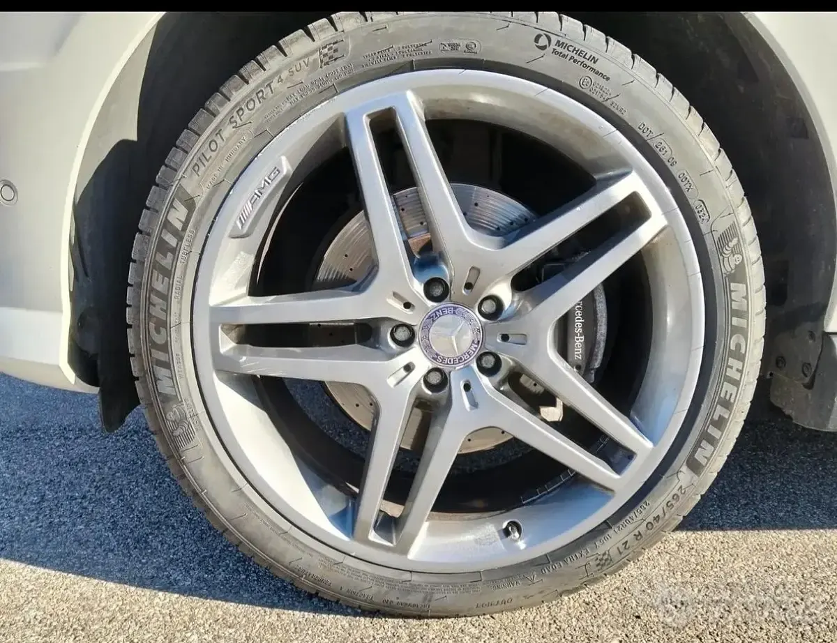 Usata Mercedes ML350 258 CV (189 kW) 2012 Bianco SUV