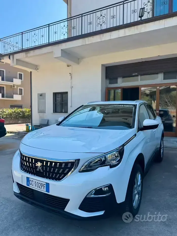 Usata Peugeot 3008 131 CV (96 kW) 2020 Bianco SUV