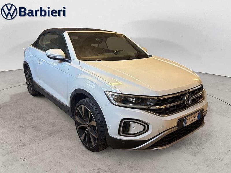 Usata VW T-Roc Cabriolet Style 110 CV (80 kW) 2022 Bianco Cabrio