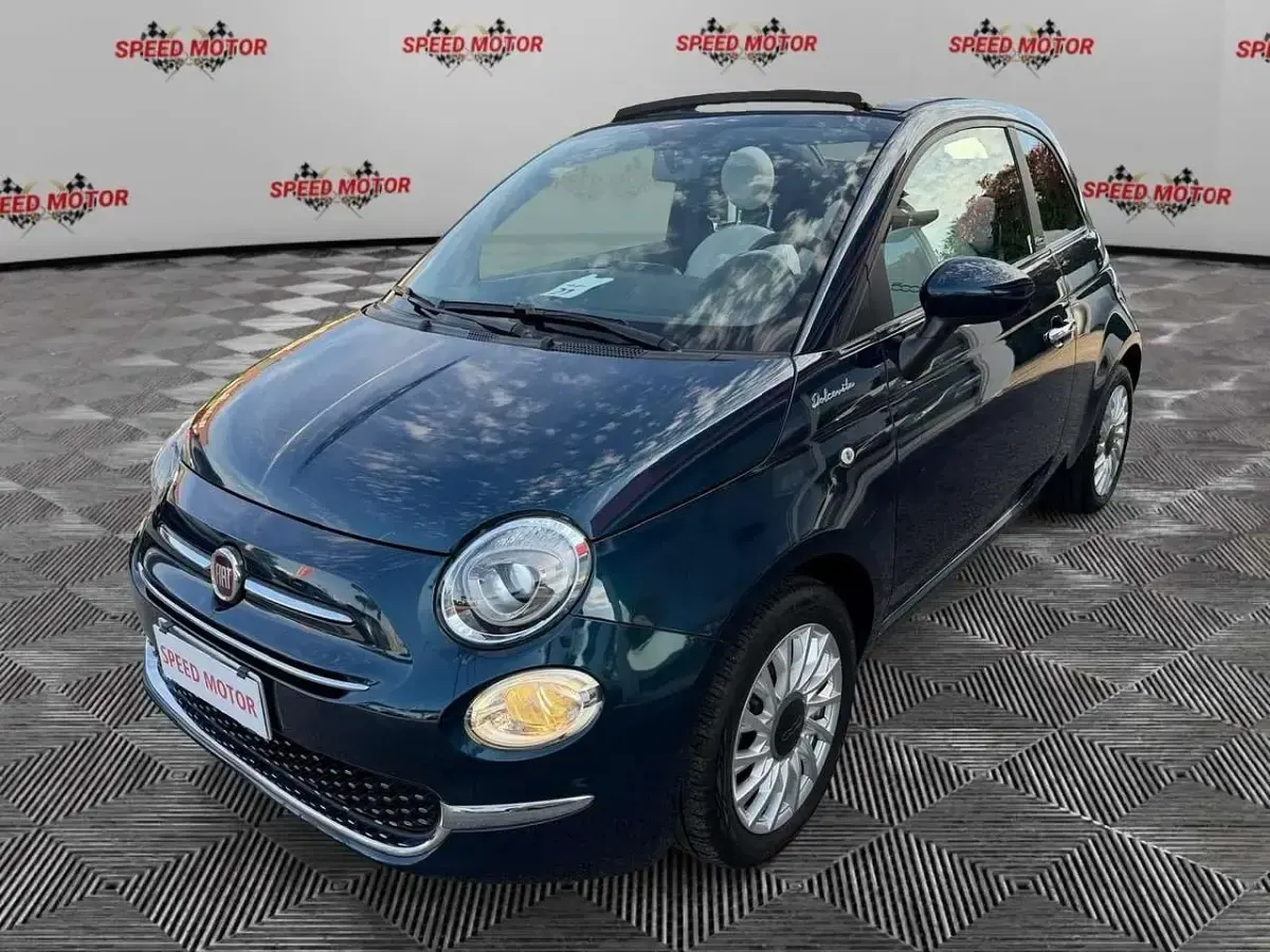 Usata Fiat 500C Dolcevita 69 CV (50 kW) 2022 Blu/azzurro Cabrio