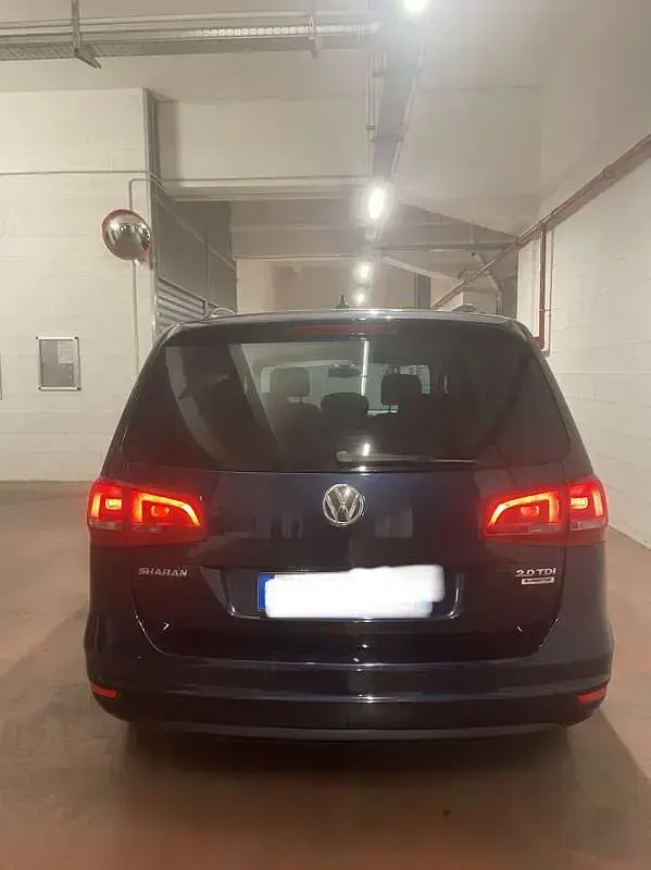 Usata VW Sharan Highline 140 CV (102 kW) 2015 Blu Monovolume