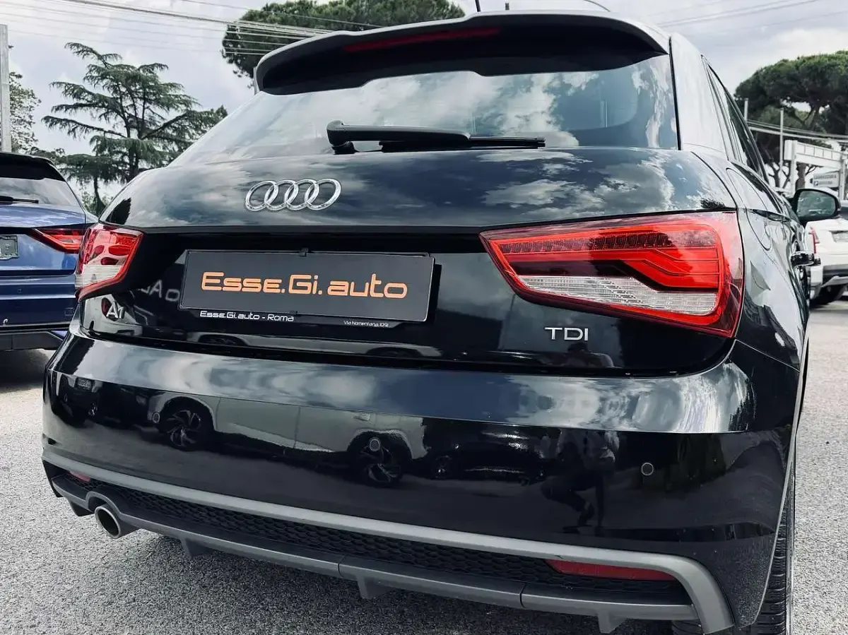 Usata Audi A1 S-Line 90 CV (66 kW) 2017 Nero Utilitaria