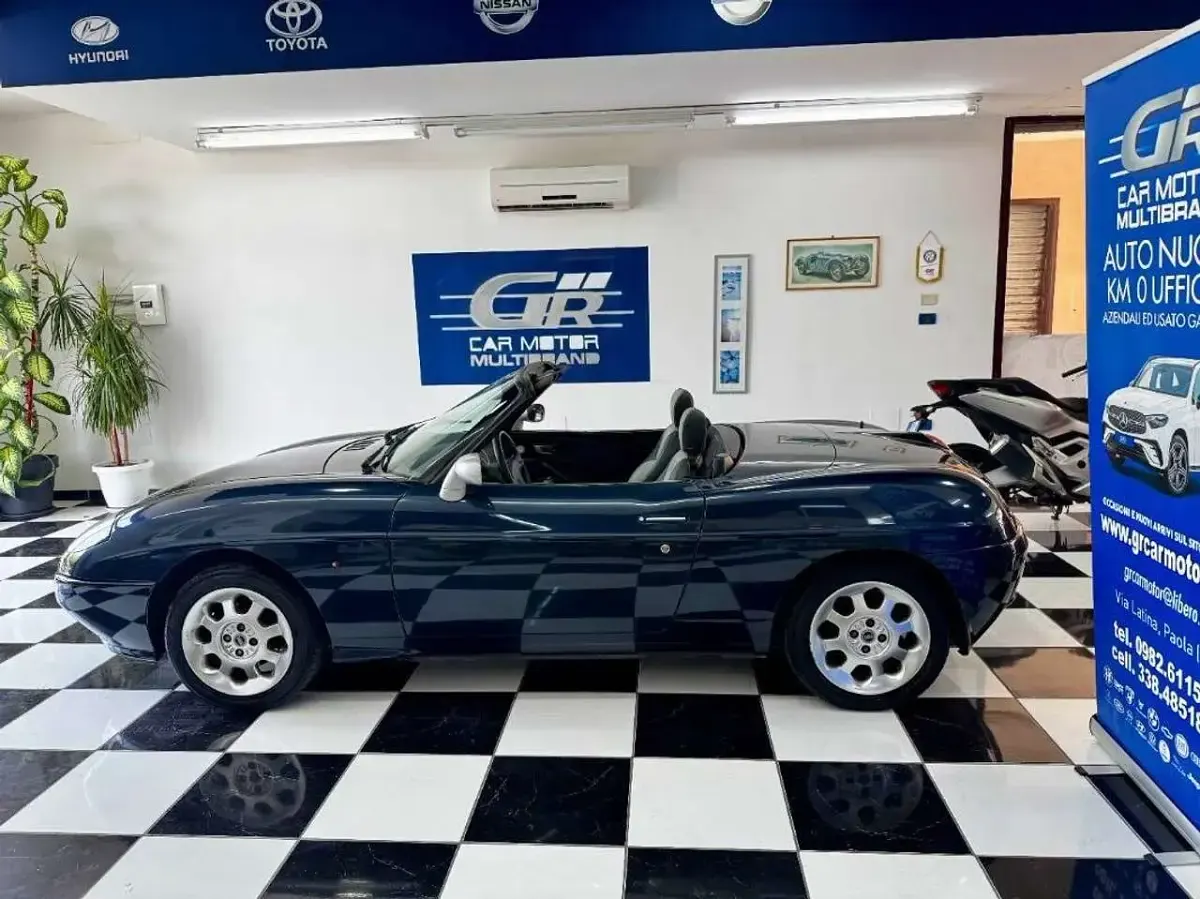 Usata Fiat Barchetta 131 CV (96 kW) 2003 Blu/azzurro Cabrio