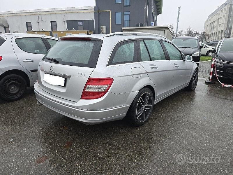 Usata Mercedes C200 Avantgarde 136 CV (100 kW) 2009 Grigio Station wagon