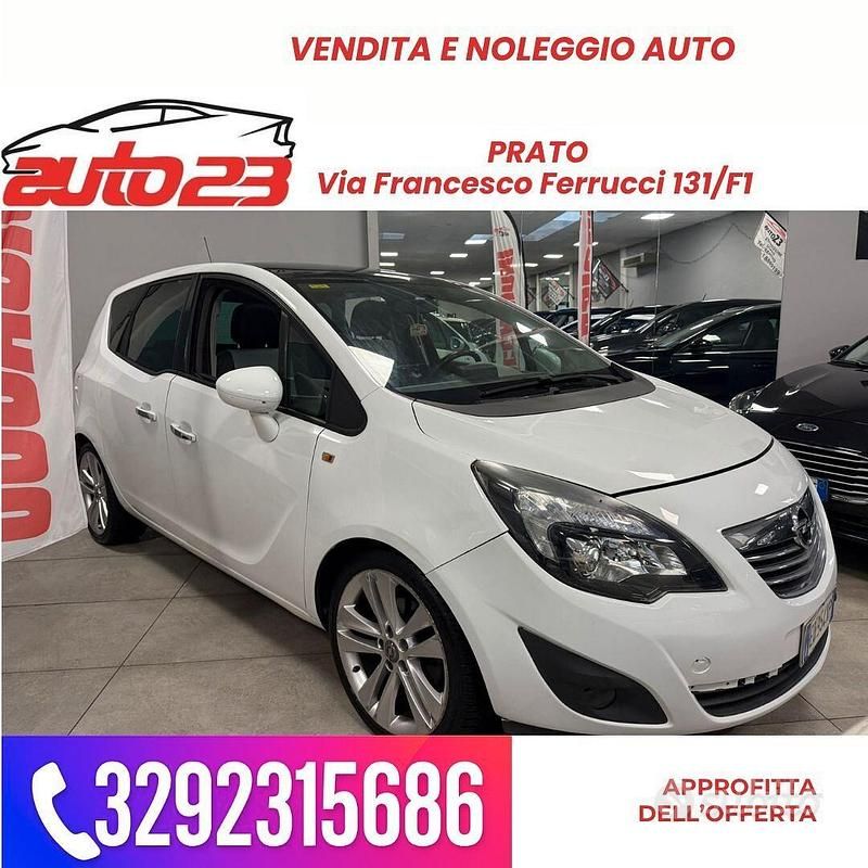 Usata Opel Meriva Cosmo 120 CV (88 kW) 2010 Bianco Monovolume