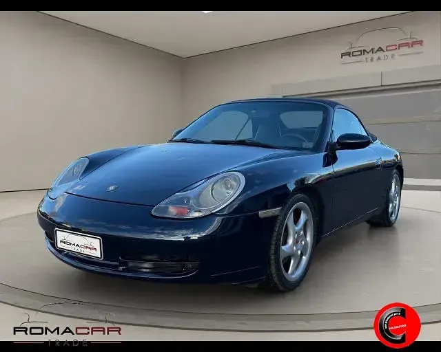 Usata Porsche 911 Carrera Cabriolet 300 CV (220 kW) 2000 Blu Cabrio