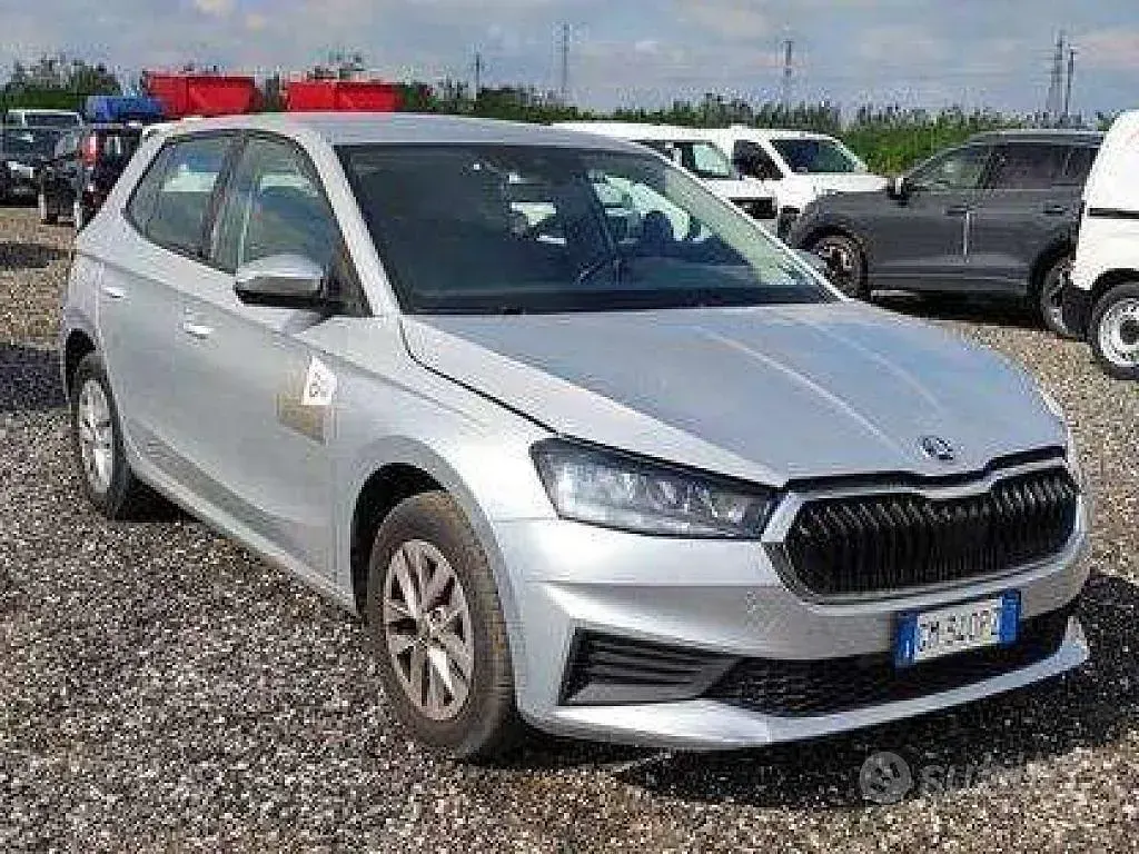 Usata Skoda Fabia Ambition 65 CV (47 kW) 2023 Bianco Utilitaria