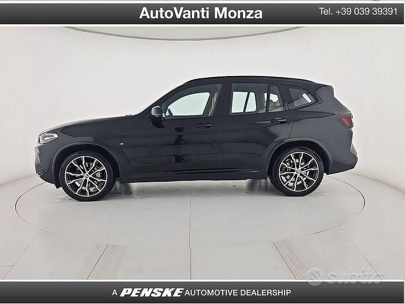 Usata BMW X3 M Sport 249 CV (183 kW) 2022 Nero SUV