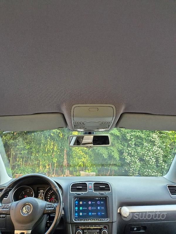 Usata VW Golf VI 140 CV (102 kW) 2009 Grigio Utilitaria