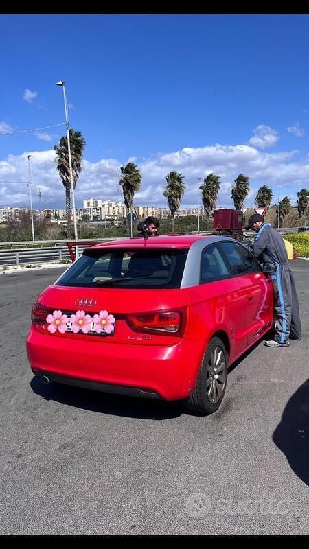 Usata Audi A1 2010 Rosso Utilitaria