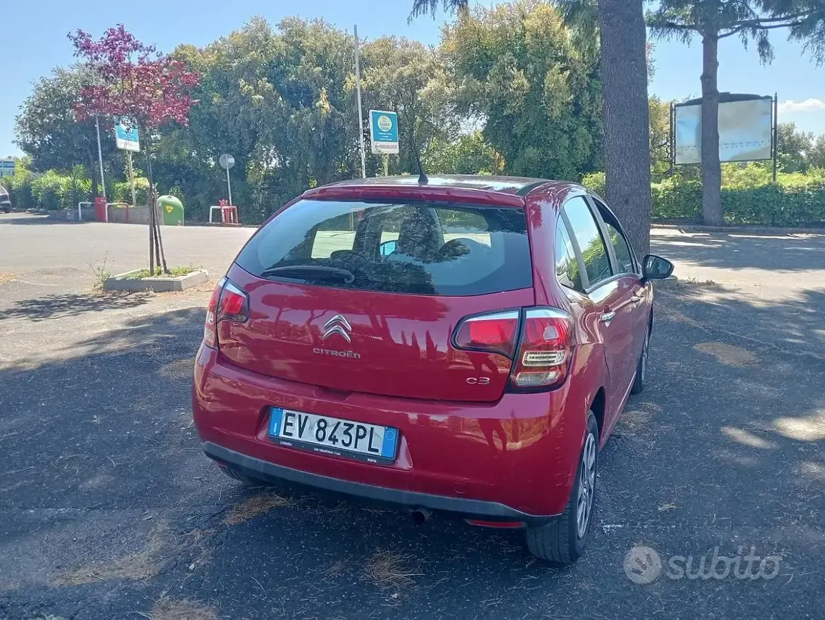 Usata Citroën C3 Seduction 68 CV (50 kW) 2014 Rosso Berlina