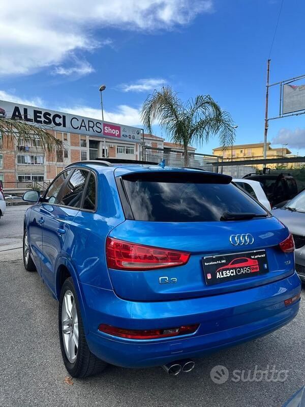 Usata Audi Q3 Design 150 CV (110 kW) 2015 Blu SUV