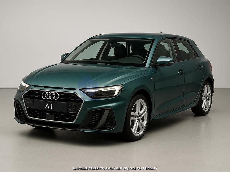 Usata Audi A1 Sportback S-Line 95 CV (69 kW) 2025 Verde Utilitaria