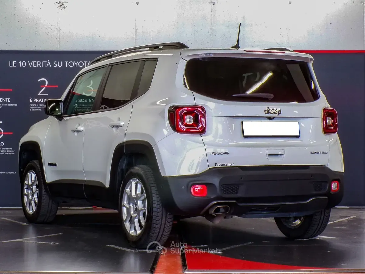 Usata Jeep Renegade Limited 140 CV (102 kW) 2020 Bianco SUV