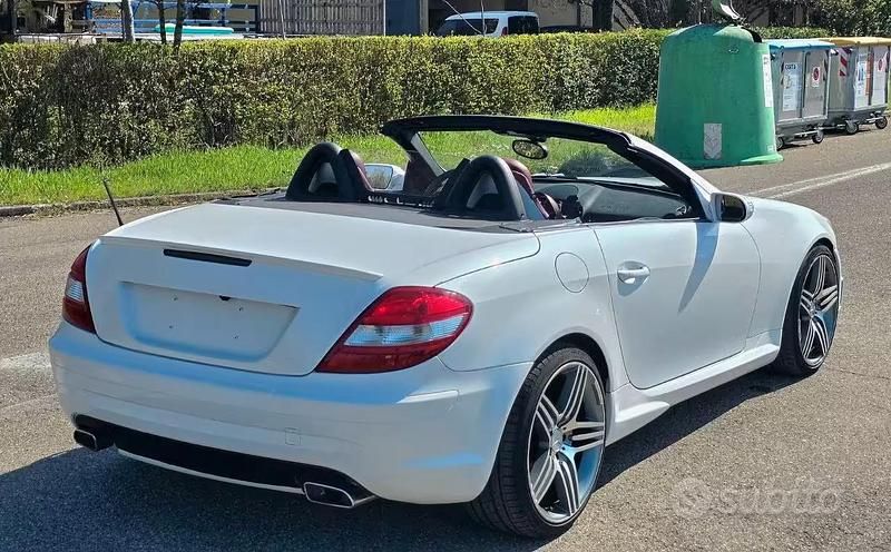 Usata Mercedes SLK350 AMG 271 CV (199 kW) 2006 Bianco Cabrio