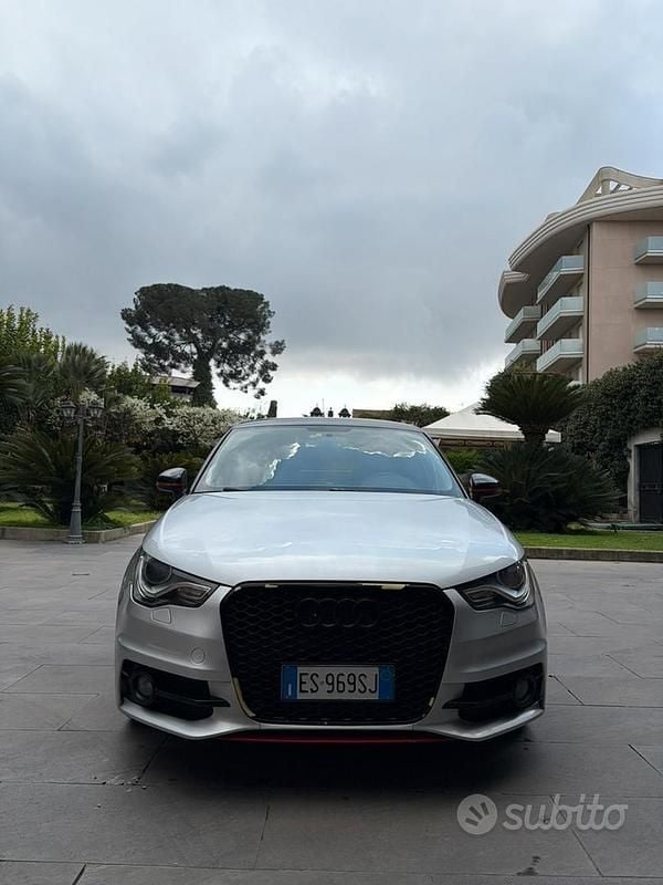 Usata Audi A1 Sportback S-Line 90 CV (66 kW) 2013 Grigio Utilitaria