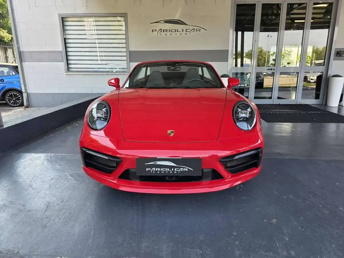 Usata Porsche 911 Carrera 4S Cabriolet 450 CV (330 kW) 2020 Rosso Cabrio