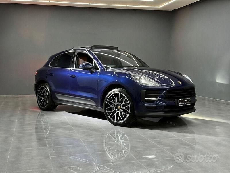 Usata Porsche Macan 245 CV (180 kW) 2019 Blu SUV