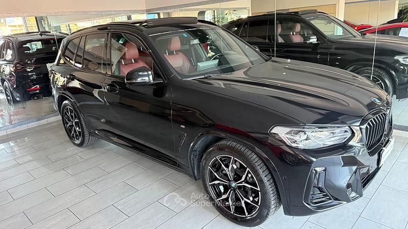 Begagnad BMW X3 M Sport 190 HK (139 kW) 2022 Svart SUV