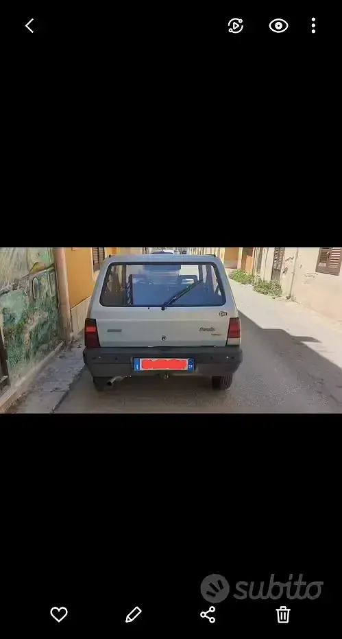 Usata Fiat Panda 54 CV (39 kW) 2001 Utilitaria