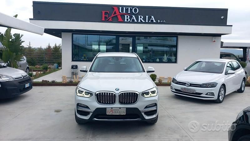 Usata BMW X3 Luxury Line 190 CV (139 kW) 2019 Bianco SUV