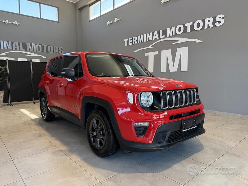 Usata Jeep Renegade Longitude 130 CV (95 kW) 2022 Rosso SUV
