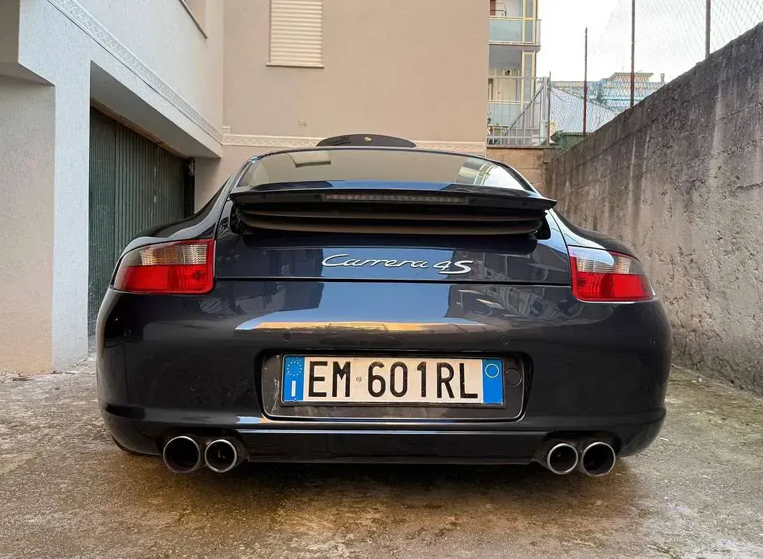 Usata Porsche 997 355 CV (261 kW) 2006 Grigio Coupé