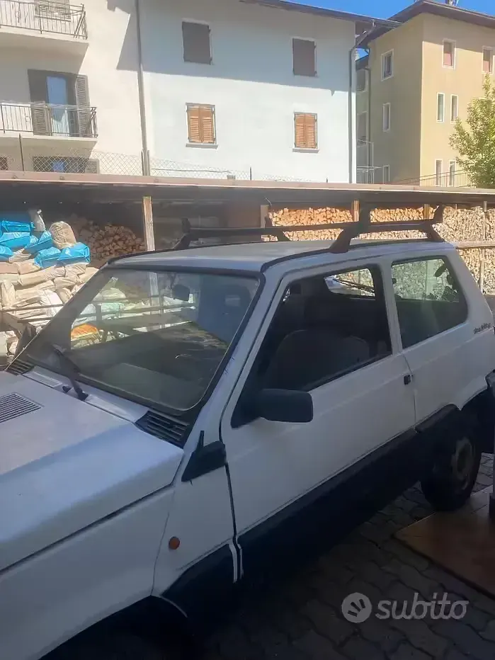 Usata Fiat Panda 4x4 54 CV (39 kW) 1999 Bianco Utilitaria