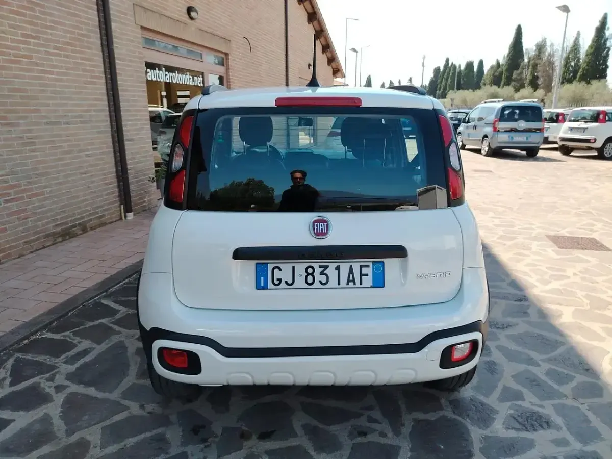 Usata Fiat Panda Cross Cross 70 CV (51 kW) 2022 Bianco Utilitaria