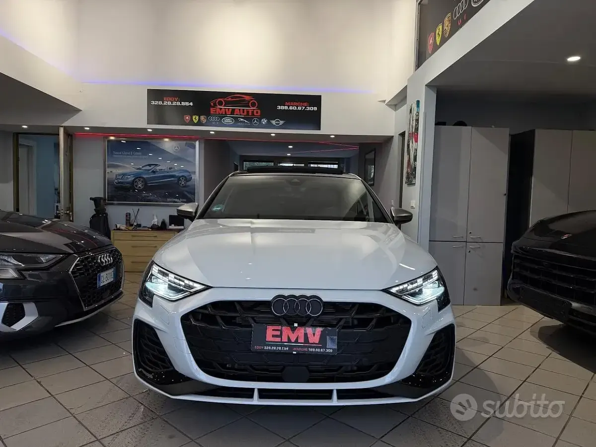 Usata Audi S3 333 CV (244 kW) 2025 Bianco Berlina