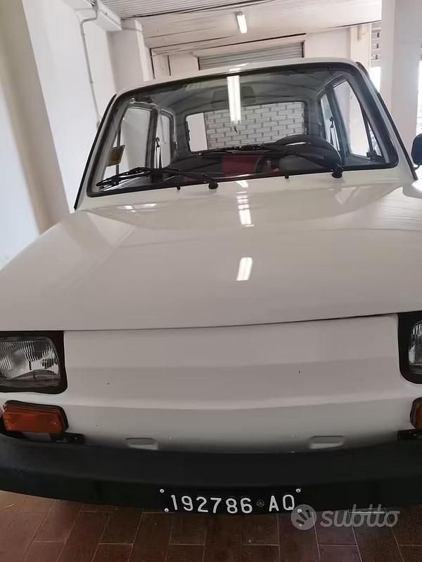 Usata Fiat 126 24 CV (17 kW) 1984 Bianco Utilitaria