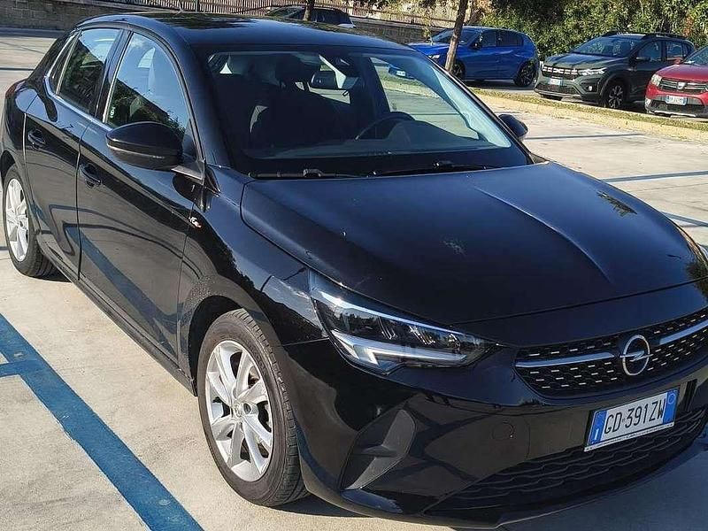 Usata Opel Corsa Elegance 75 CV (55 kW) 2021 Nero Berlina