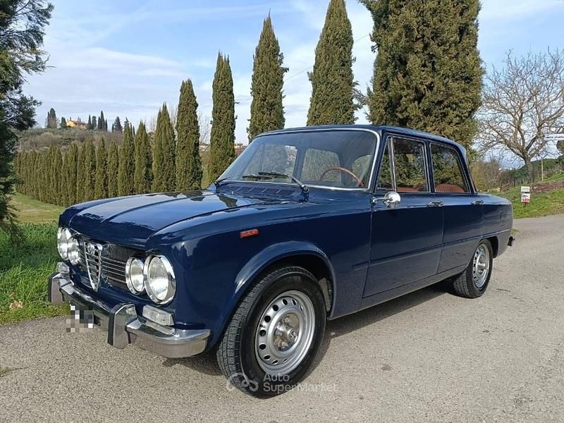 Usata Alfa Romeo Giulia Super 88 CV (64 kW) 1973 Blu Berlina