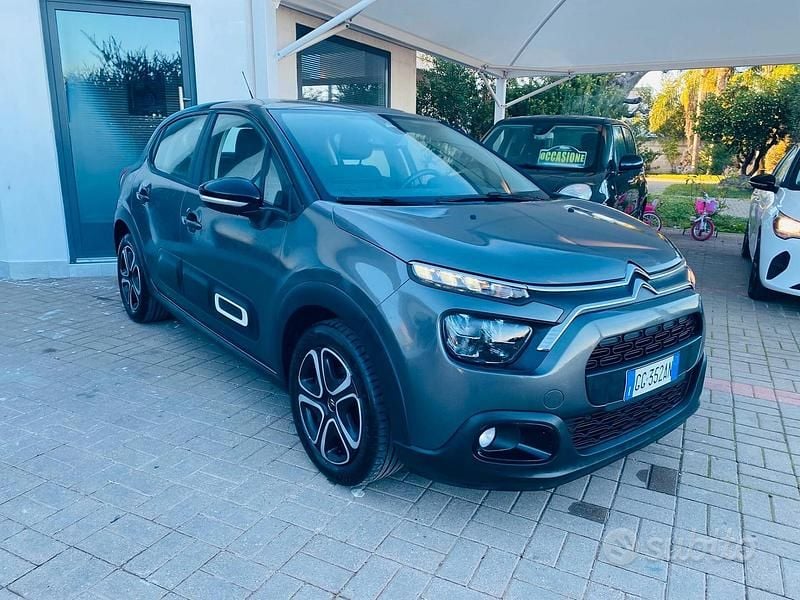 Usata Citroën C3 Feel 101 CV (74 kW) 2021 Grigio Utilitaria