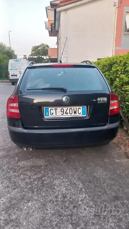 Usata Skoda Octavia 105 CV (77 kW) 2007 Nero Station wagon