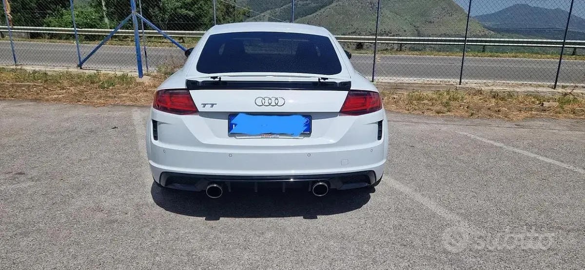 Usata Audi TT 230 CV (169 kW) 2019 Bianco Coupé