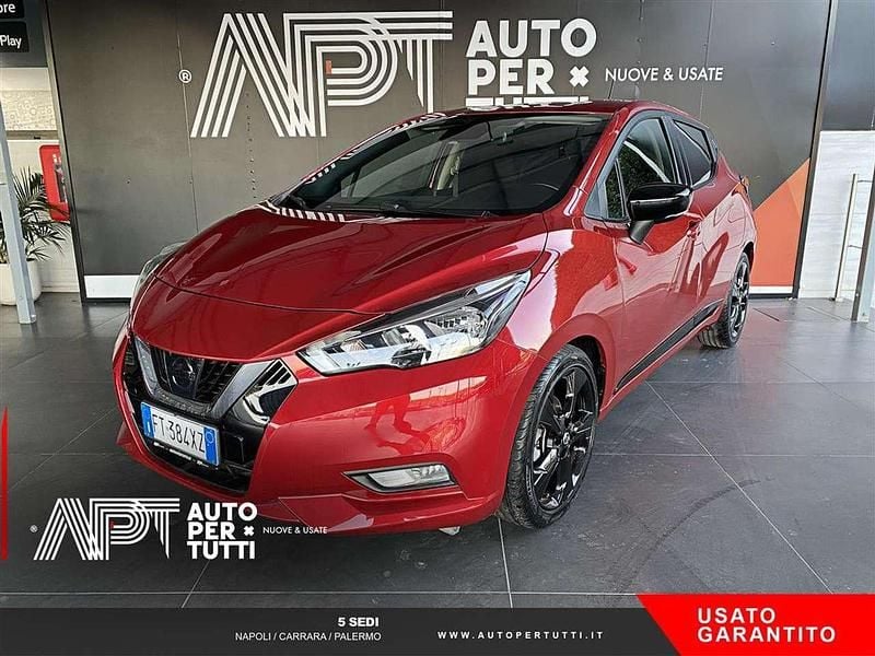 Rosso Usata 2019 Nissan Micra Tekna Due volumi | 12.300 € (Buon prezzo) - Immagine 1/4