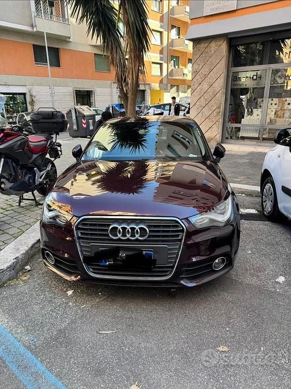 Usata Audi A1 122 CV (89 kW) 2011 Rosso Utilitaria