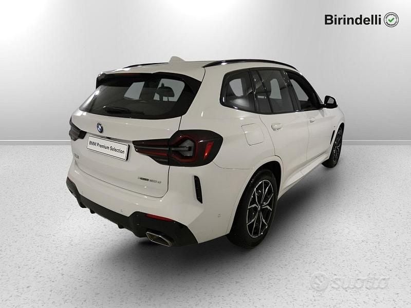 Usata BMW X3 M Sport 190 CV (139 kW) 2024 Bianco SUV