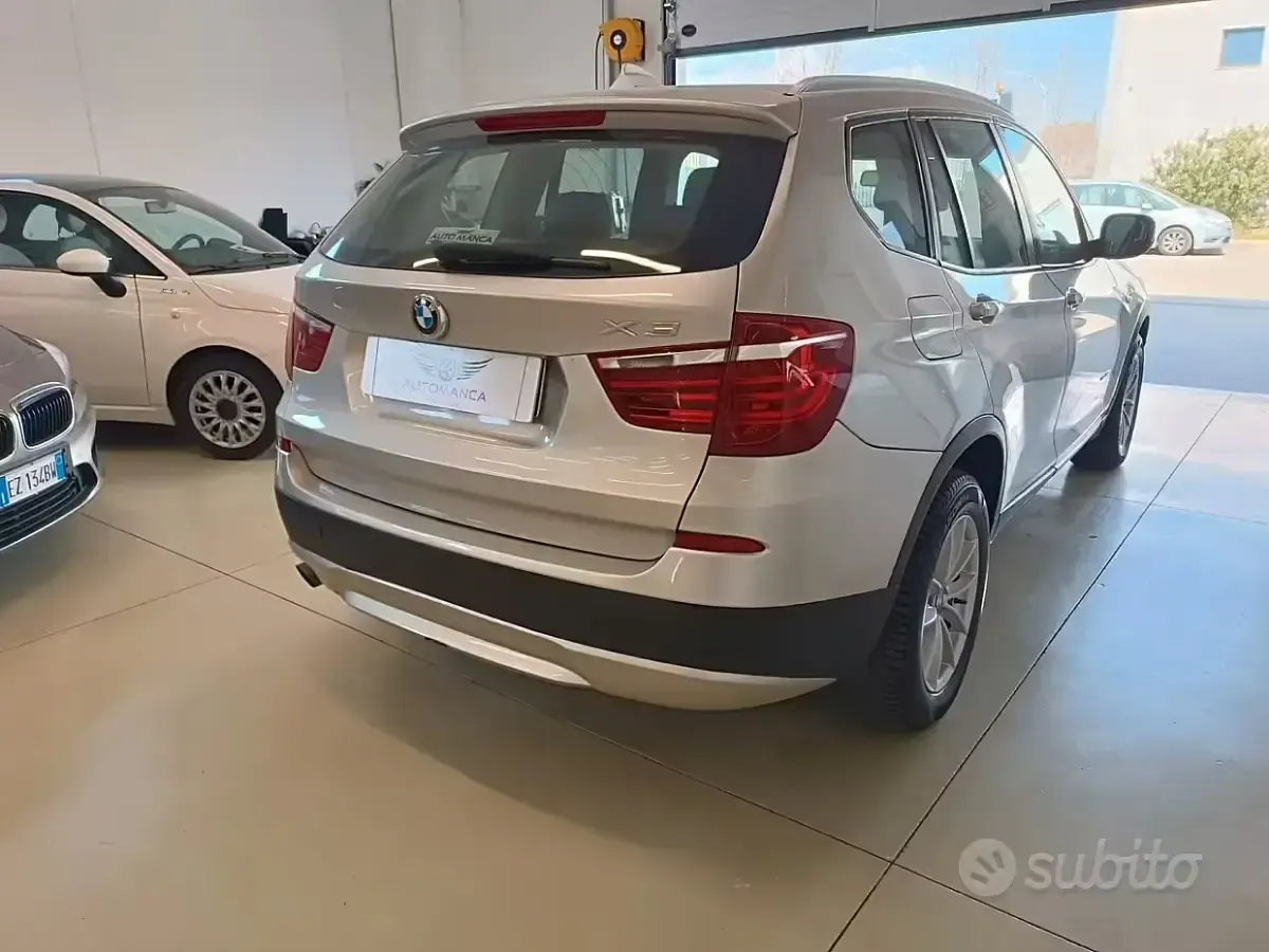 Usata BMW X3 184 CV (135 kW) 2012 Grigio SUV